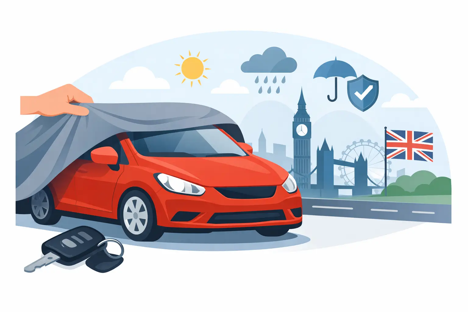 Temporary Car Cover Explained for UK Drivers