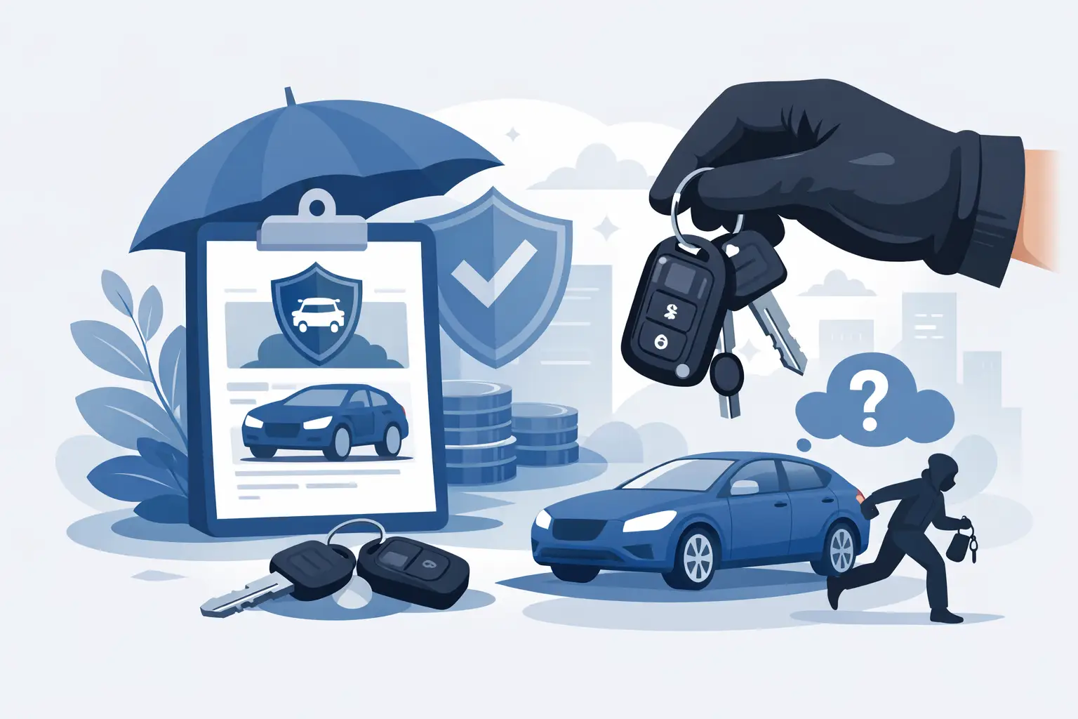Does Insurance Cover Stolen Keys for Your Car?