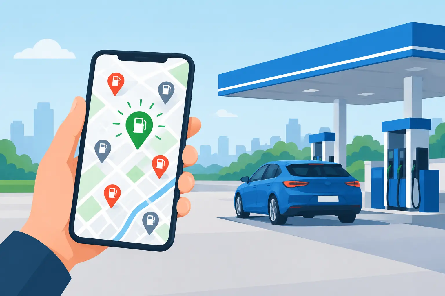 Fuel Map: Find Cheaper Fuel Near You
