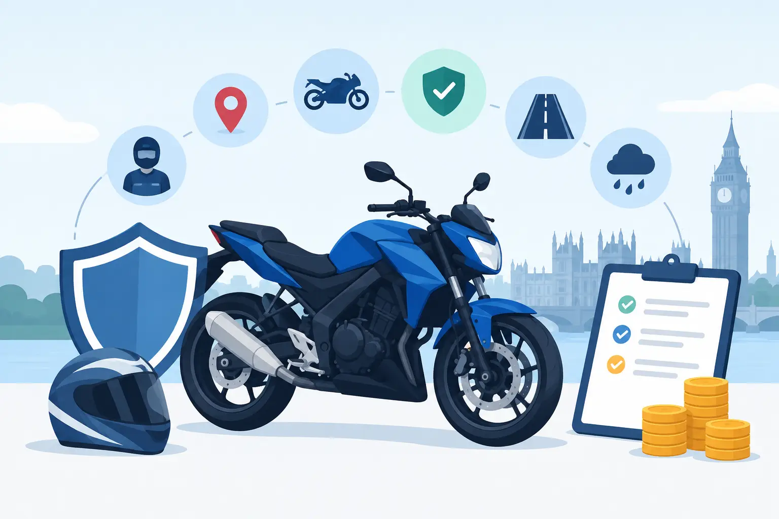 What Affects Motorbike Insurance Price in UK?